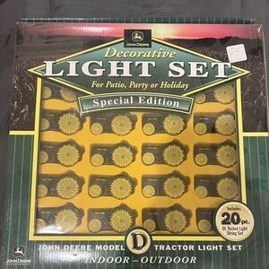 NIB John Deere Christmas lights